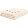 Yvette, 50 X 60, Beige, Cotton Throw - Throws - 1 - thumbnail