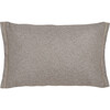 Pyper, 15 X 23, Taupe, Poly Boucle/Linen Lumbar Pillow - Decorative Pillows - 1 - thumbnail