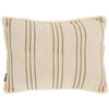 Rory, 14 X 20, Tan/Natural, Cotton Linen Lumbar Pillow - Decorative Pillows - 1 - thumbnail