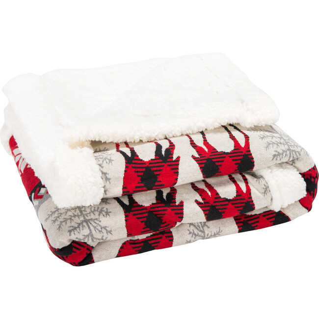 Prancer Sherpa Throw - Throws - 3