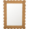 Glendetta Rattan 40" Rectangle Mirror, Natural - Mirrors - 1 - thumbnail