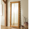 Glendetta Rattan 70" Rectangle Mirror, Natural - Mirrors - 2