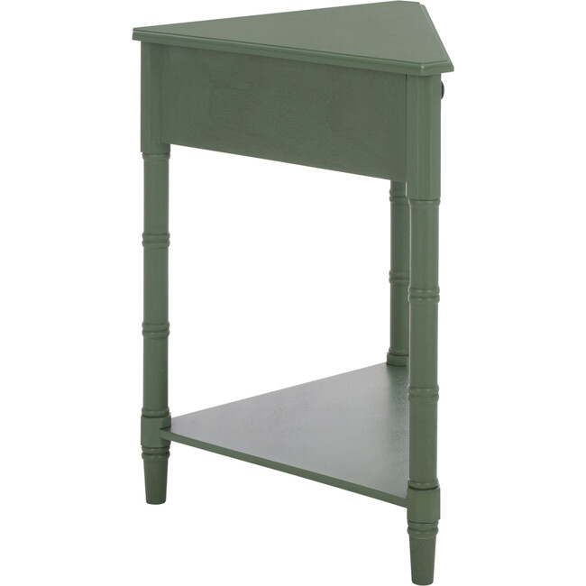 Gomez Corner Table, Dusty Green - Accent Tables - 4