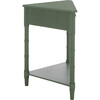 Gomez Corner Table, Dusty Green - Accent Tables - 4