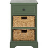 Carrie Side Storage Side Table, Dusty Green - Storage - 1 - thumbnail