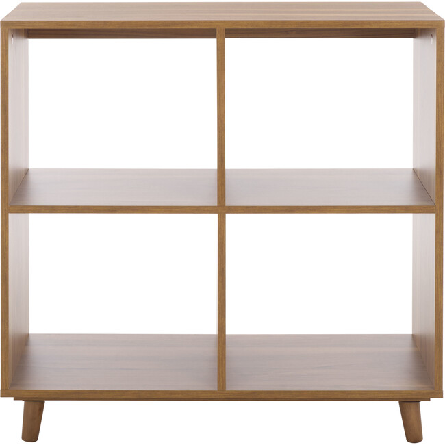 Yona 4 Shelf Accent Table, Brown Oak