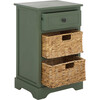 Carrie Side Storage Side Table, Dusty Green - Storage - 4