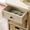 Carrie Side Storage Side Table, Sand - Storage - 5