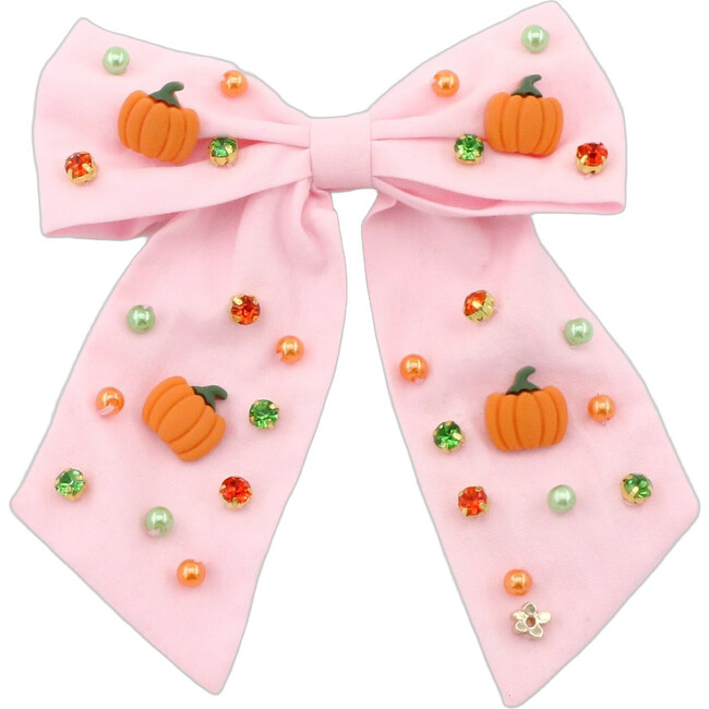 Pumpkin Bow, Pink