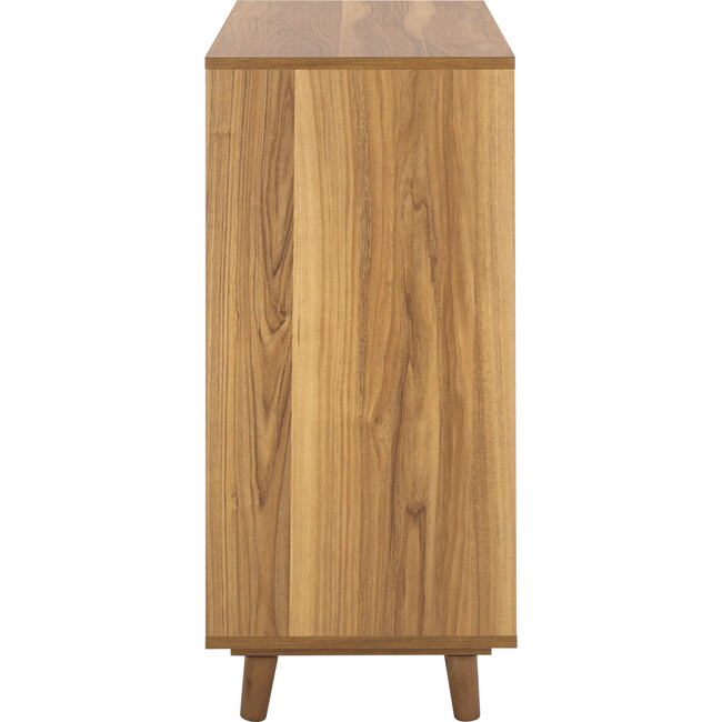 Yona 4 Shelf Accent Table, Brown Oak - Accent Tables - 4