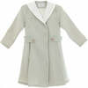 Zelie dress, dusty sage green tweed - Dresses - 1 - thumbnail