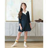 Zelie dress, dark sapphire tweed - Dresses - 3