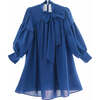 Talia dress, sapphire blue - Dresses - 1 - thumbnail