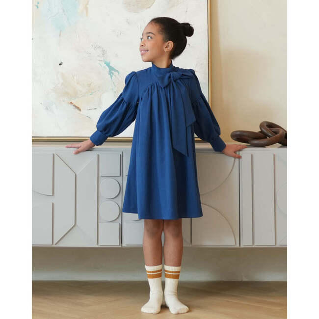Talia dress, sapphire blue - Dresses - 3