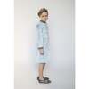 Vivienne dress, velvet sky blue - Dresses - 4