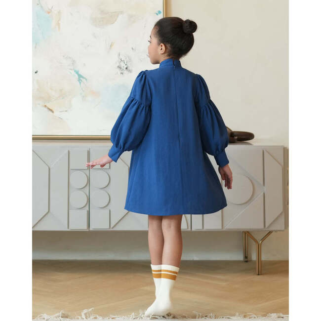 Talia dress, sapphire blue - Dresses - 4