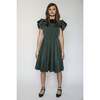 Rosalind dress, hunter green - Dresses - 3
