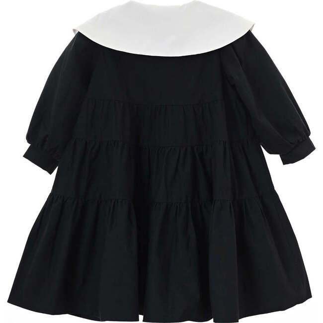 Hermione dress, black off-white - Dresses - 2