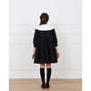 Hermione dress, black off-white - Dresses - 5