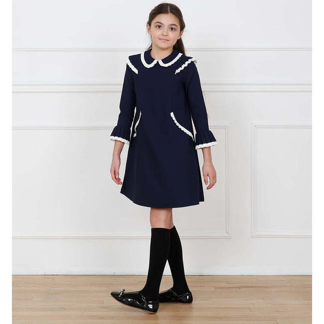 Grace dress, navy blue - Dresses - 4