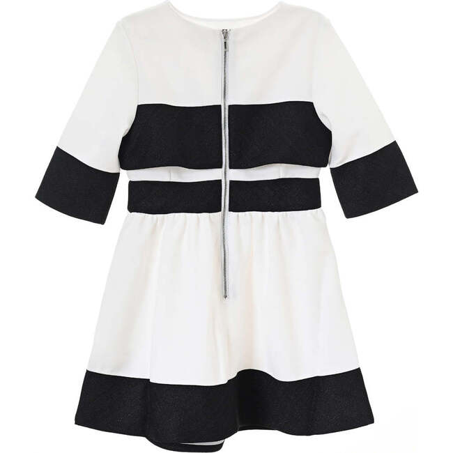 Eugenie dress, black off-white - Dresses - 2