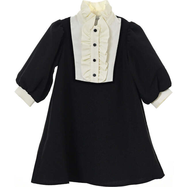 Diana dress, black ivory