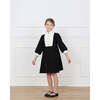 Diana dress, black ivory - Dresses - 4