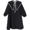 Caroline dress, black - Dresses - 1 - thumbnail