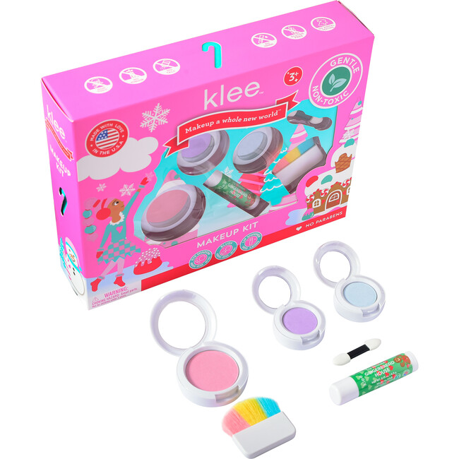 Snazzy Santa - Kids' Holiday Mineral Makeup Set - Makeup Kits & Beauty Sets - 2