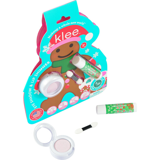 Snowflake Shimmer - Kids' Holiday Eye Shadow and Lip Shimmer Set - Makeup Kits & Beauty Sets - 2