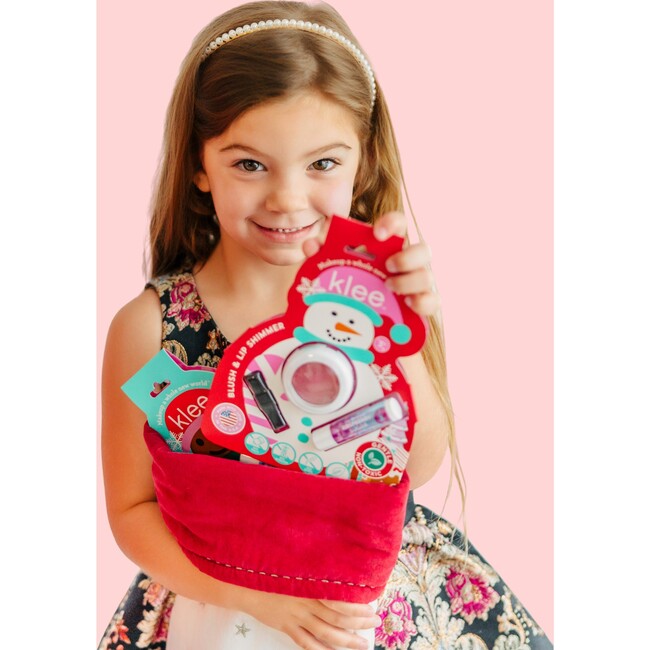 Icicle Sparkles - Kids' Holiday Eye Shadow and Lip Shimmer Set - Makeup Kits & Beauty Sets - 5