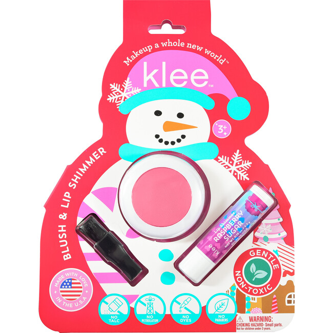 Glacier Pop - Kids' Holiday Blush and Lip Shimmer Set