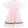 Lea Dress, Pink/White - Dresses - 3 - thumbnail