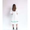 Lea Dress, Blue Checkered - Dresses - 5
