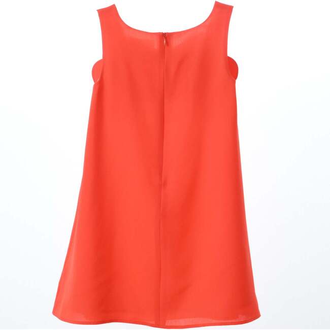 Esme Dress, Scarlet-Orange - Dresses - 2