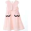 Colette Dress, Blush-Pink/Black - Dresses - 1 - thumbnail