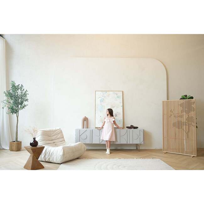 Esme Dress, Blush-Pink - Dresses - 5