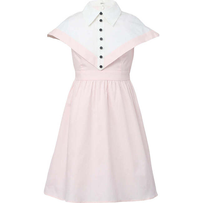 Stella dress , blush pink/ivory - Dresses - 1