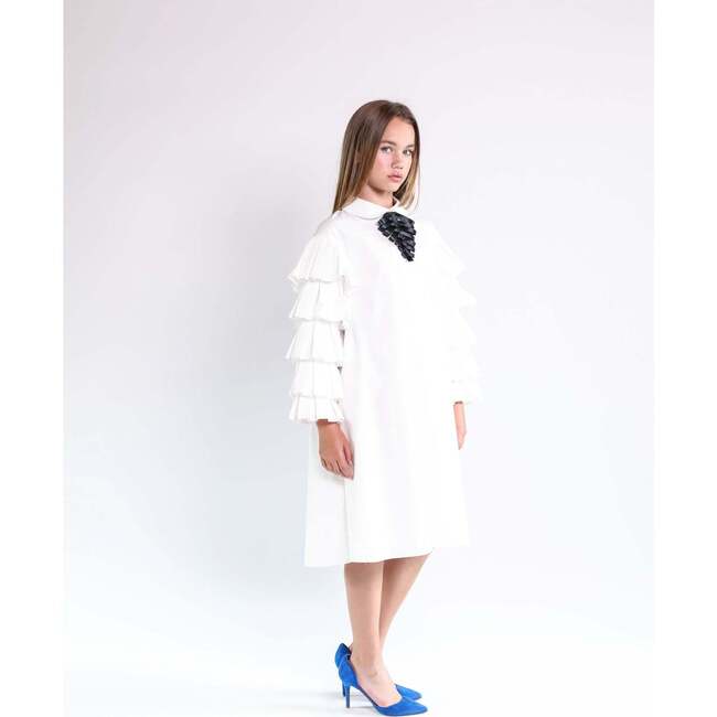 Ava Dress, White - Dresses - 5