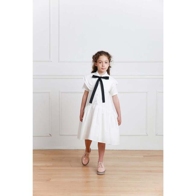 Bella Dress, White - Dresses - 4