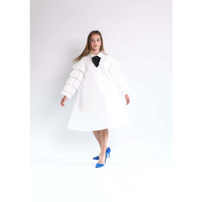Ava Dress, White - Dresses - 7