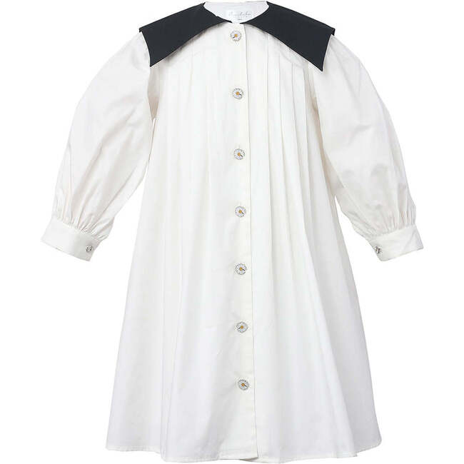 Mia dress , ivory/black - Dresses - 1