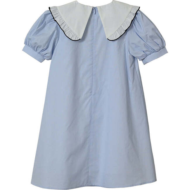 Millie dress , baby blue/off-white - Dresses - 2