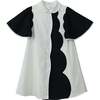 Lulu dress , off-white/black - Dresses - 1 - thumbnail