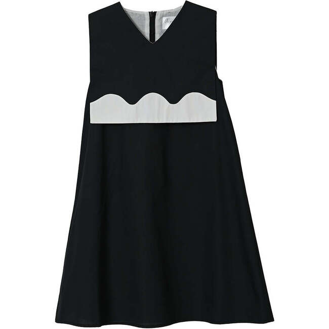 Lucy dress , black/off-white - Dresses - 1