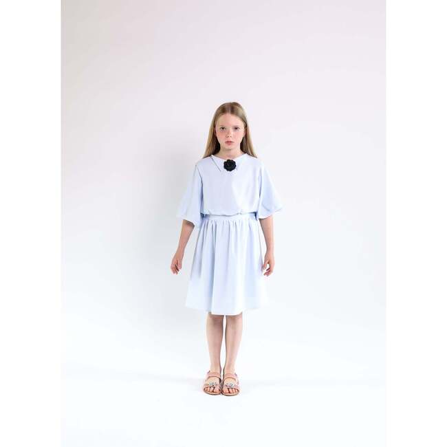 Luna Dress, Light Blue - Dresses - 5
