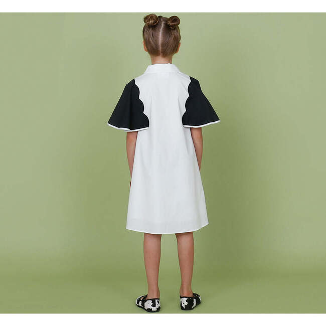 Lulu dress , off-white/black - Dresses - 5