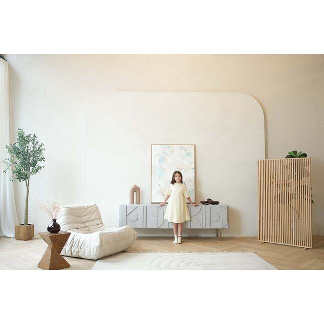 Mae Dress, Light-Yellow - Dresses - 6