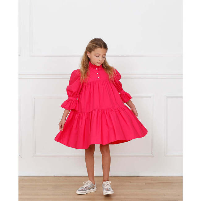 Eloise dress , hot pink - Dresses - 5