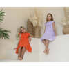 Anna dress , scarlet orange - Dresses - 6 - thumbnail